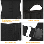 Unisex Posture Corrector Support Magnetic Lumbar Back Posture Support Belt Adjustable Upper Back Braces Clavicle Shoulder Brace Belt Pain Relief Therapy